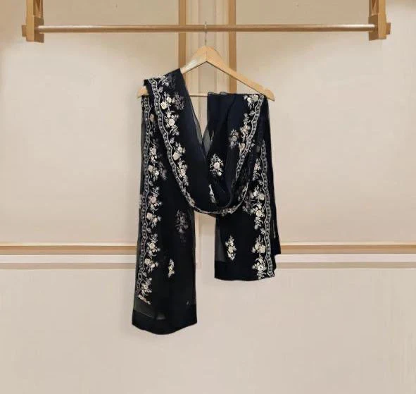 Black Shinny Three Piece - Image 3