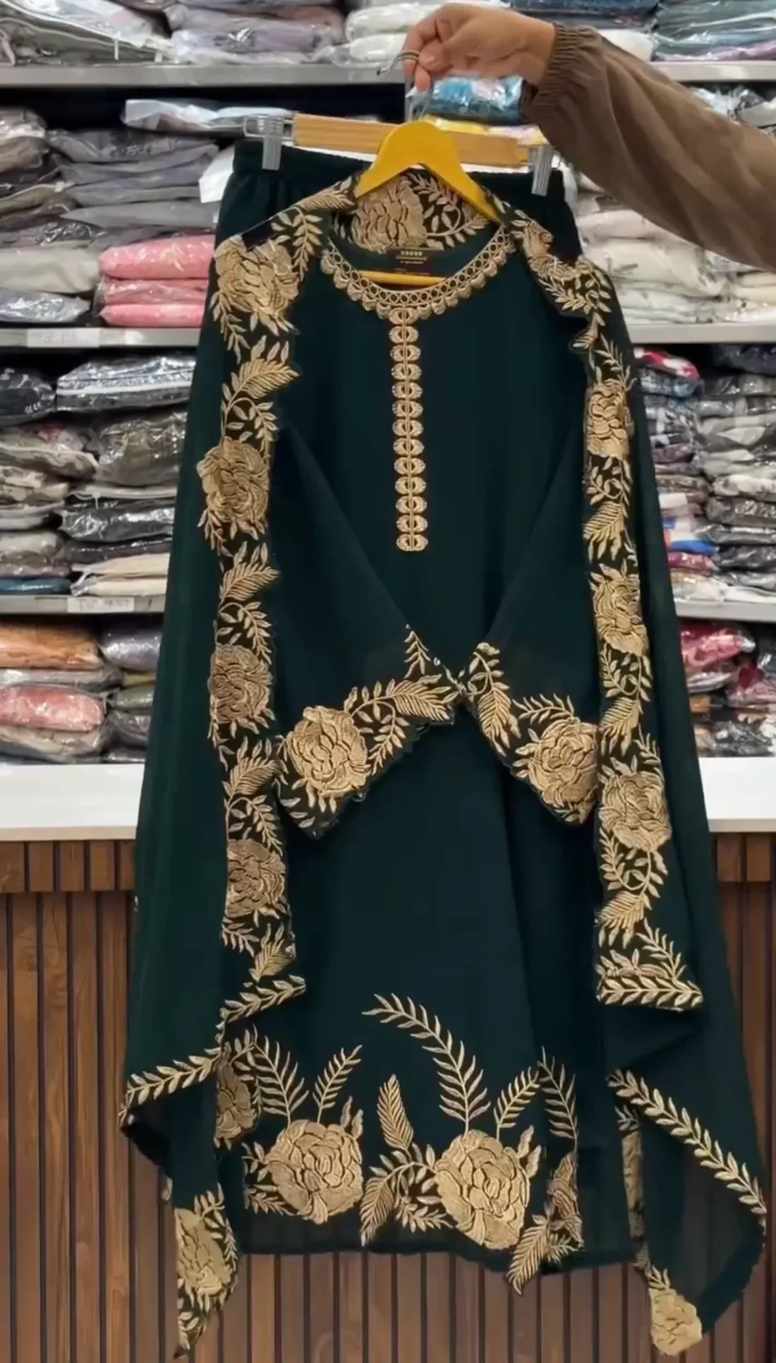 Gloria Stitched 3PC Dress - Image 4