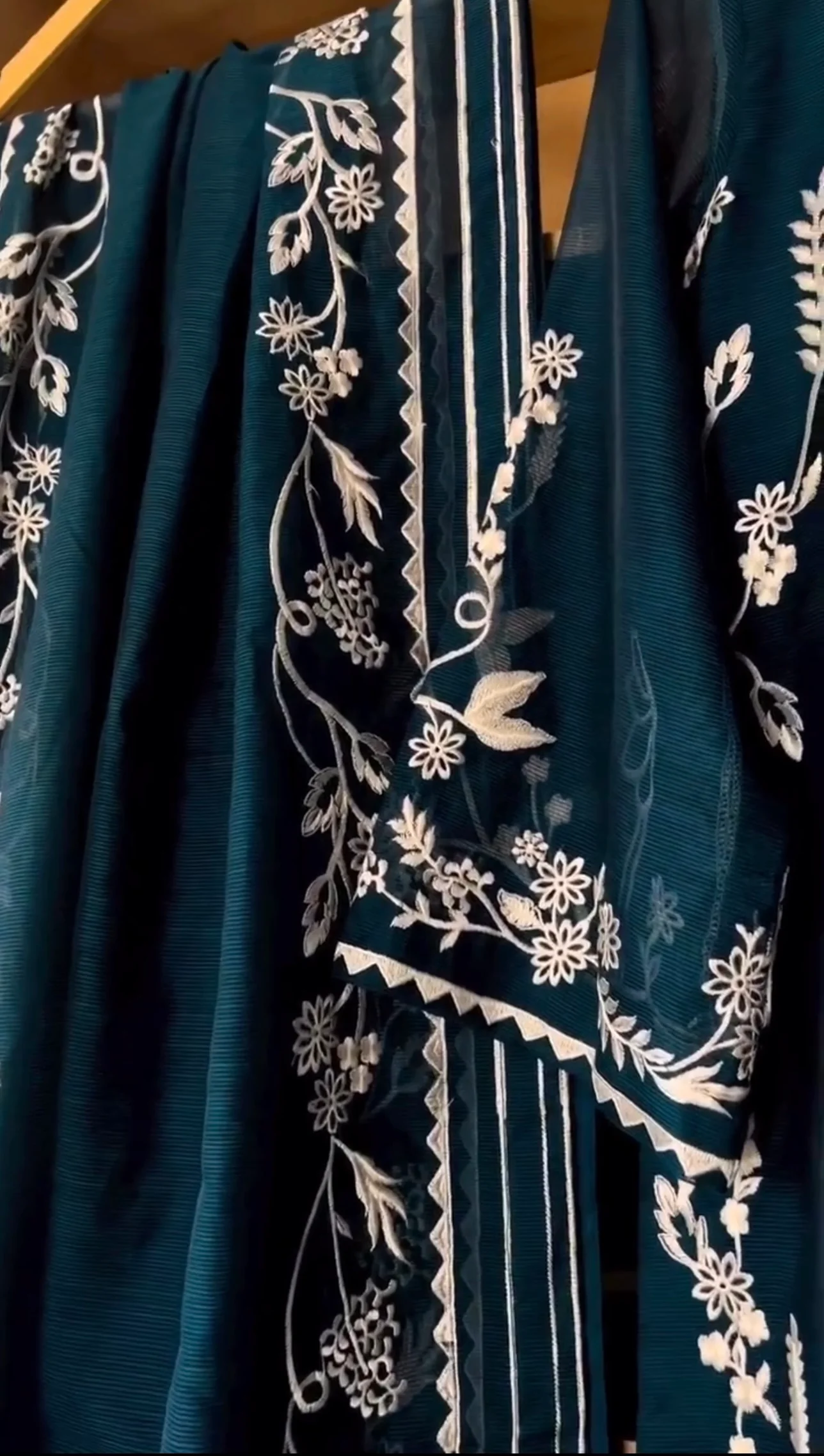 Gulbhar Embroidered 3PC Outfit - Image 3