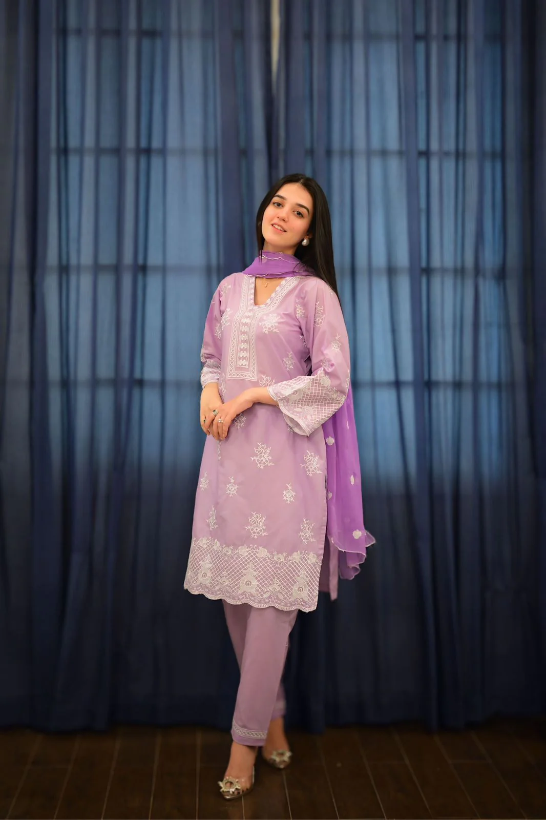 Purple Lilly Three Piece - Image 3