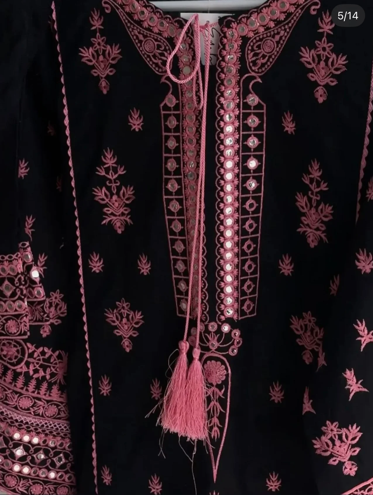 Sayira Embroiderd Stitched Dress - Image 3