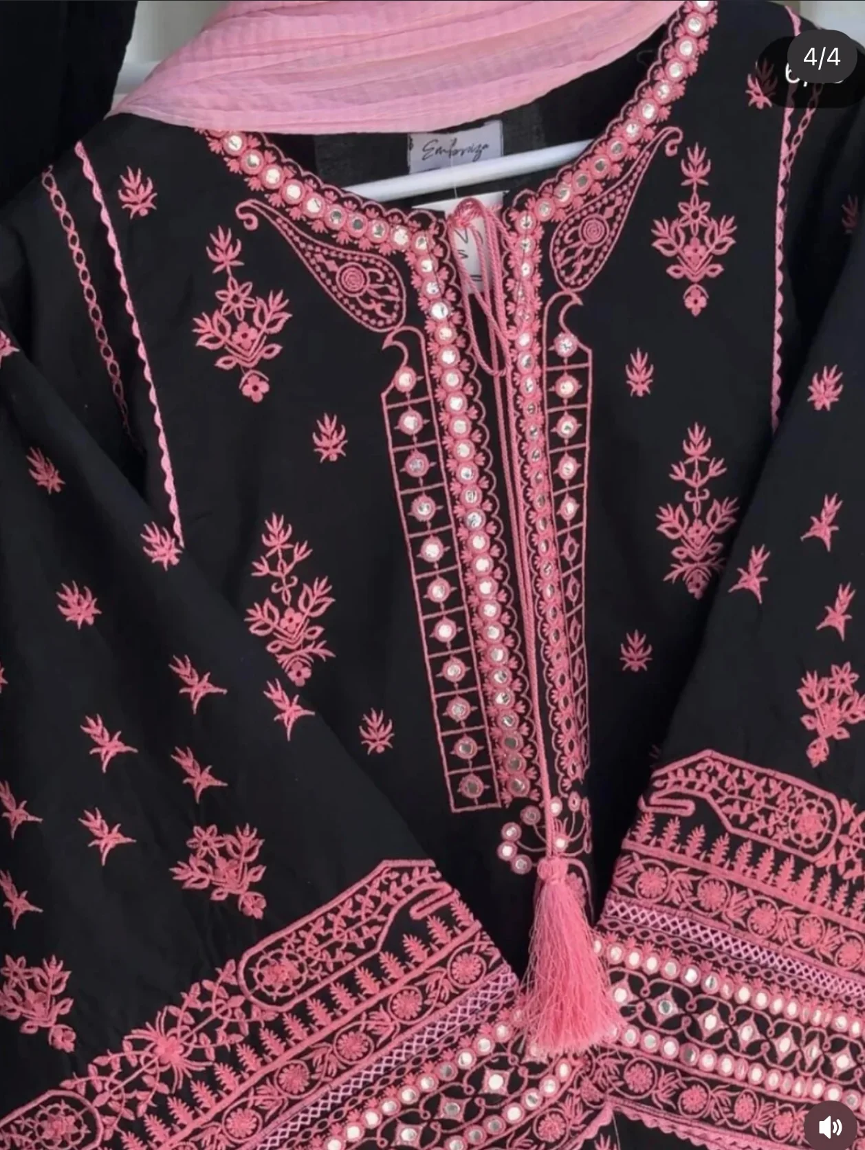 Sayira Embroiderd Stitched Dress - Image 5