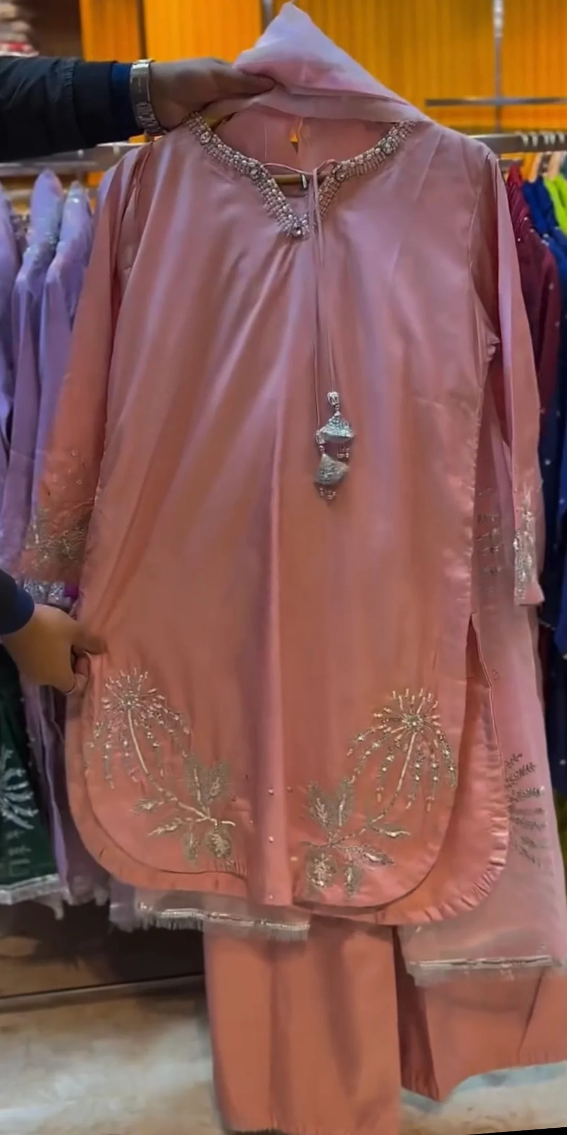 Zaibba Embroidered 3Pc - Image 7