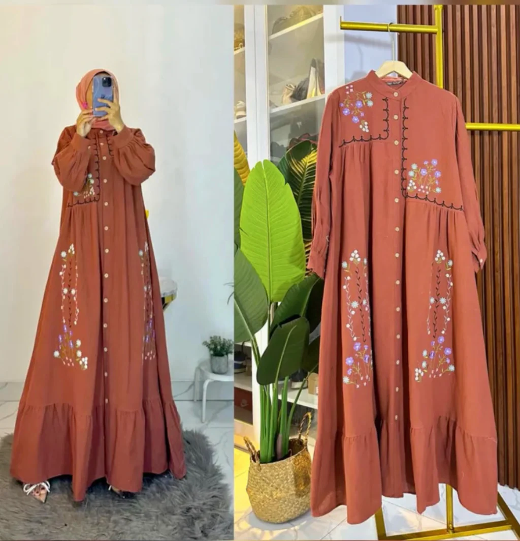 Zaryab Embroidery Frock - Image 3