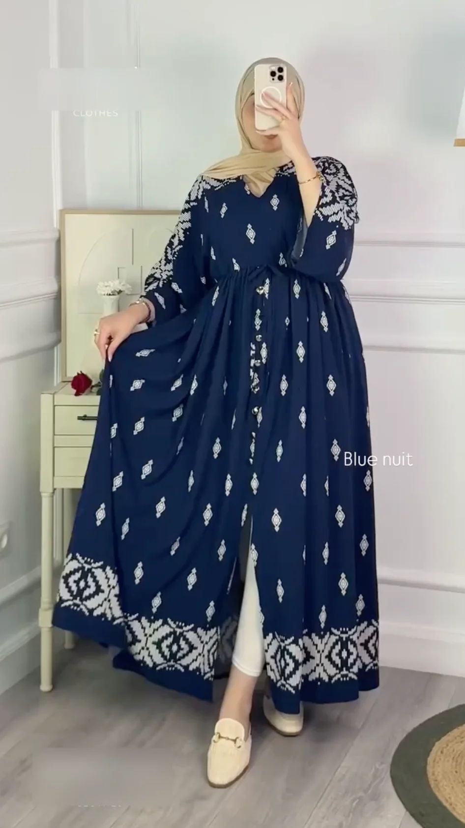 Zervia Stitched Frock - Image 2