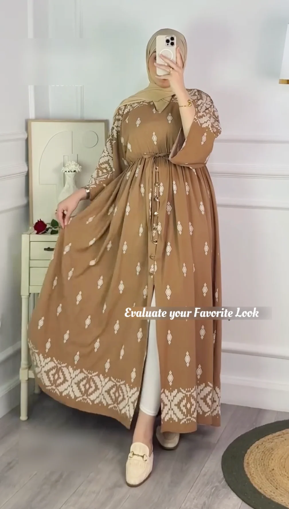 Zervia Stitched Frock - Image 3