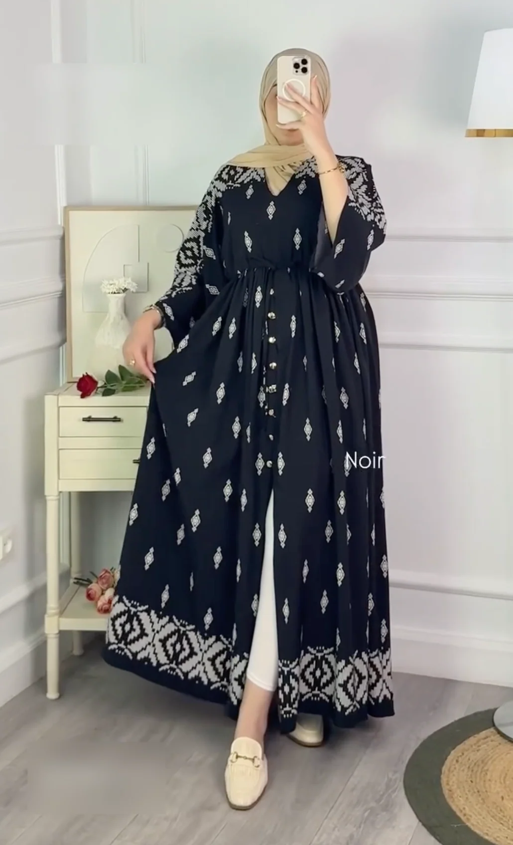 Zervia Stitched Frock - Image 6